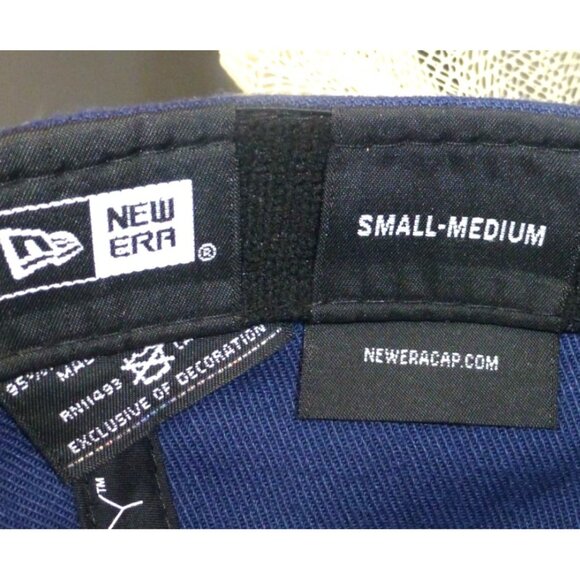 Dallas Cowboys New Era NFL Cap With Star Logo & Embroidered Back Text Navy/White - Picture 6 of 8